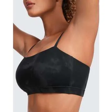 Adjustable Padded Wireless Yoga Sports Bra - CRZ YOGA