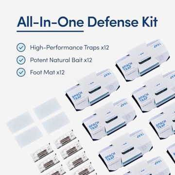 Shieldeck Sticky Glue Indoor Roach Traps 12 Pack