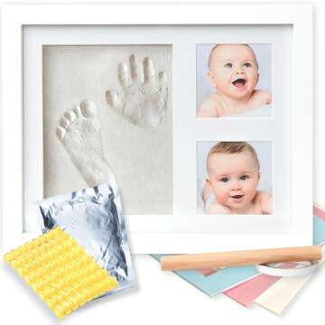Baby Handprint and Footprint Kit for Newborns