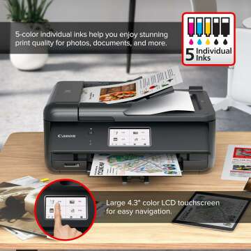 Canon PIXMA TR8620a All-in-One Printer for Home Office