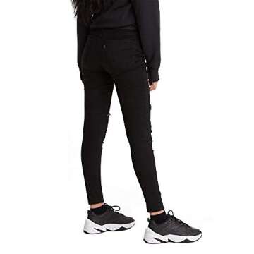 Levi's Women's 721 High Rise Skinny Jeans, Close To The Edge - Black, 29 (US 8)