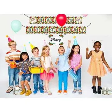 LARZN - Celebrate With an Impression Premium Bricks Building Blocks Treat Bags, Party Bags, New, Gift Bags,Goody Bags, Building Blocks Party Supplies, Decorations,12 Pack