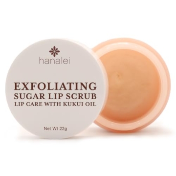 Vegan Sugar Lip Scrub by Hanalei – Exfoliate & Hydrate Lips
