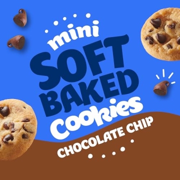 Pillsbury Mini Soft Baked Chocolate Chip Cookies Snack Bags