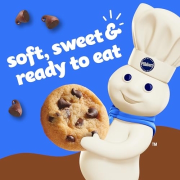Pillsbury Mini Soft Baked Chocolate Chip Cookies Snack Bags