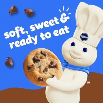 Pillsbury Mini Soft Baked Chocolate Chip Cookies Snack Bags
