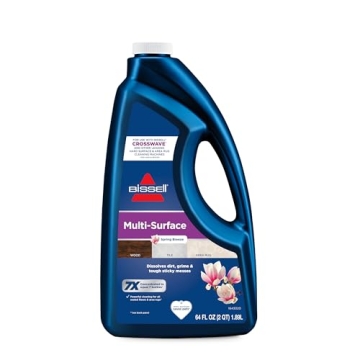BISSELL MultiSurface Floor Cleaning Formula - Ideal for Crosswave and Spinwave (64 oz)