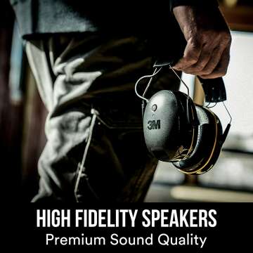 3M WorkTunes Bluetooth Hearing Protection & Safety Glasses