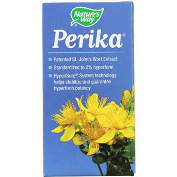 Nature's Way Perika St. John’s Wort, 60 Tablets, Pack of 2