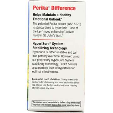 Nature's Way Perika St. John’s Wort, 60 Tablets, Pack of 2