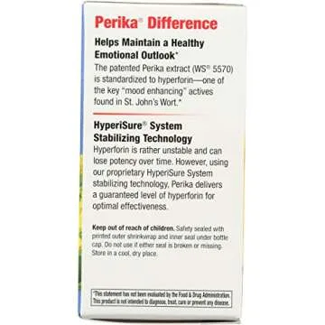 Nature's Way Perika St. John’s Wort, 60 Tablets, Pack of 2