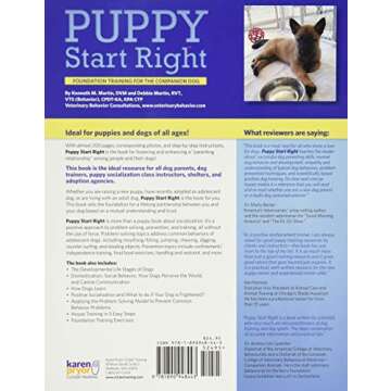 Puppy Start Right: Foundation Training for the Companion Dog (Karen Pryor Clicker Book)