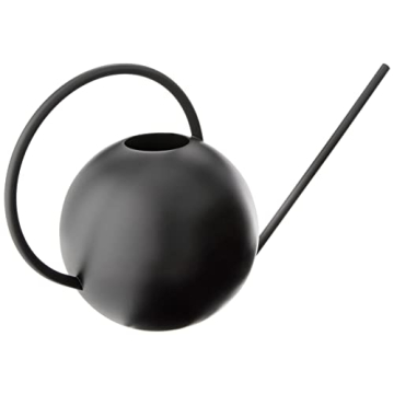 Bloomingville Black Iron Watering Can for Elegant Gardening