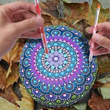 Mandala Tools for Painting Rocks Mandala Painting Dotting Stencil Dot Mandala Kit 30 PCS
