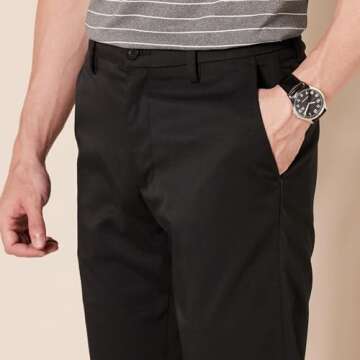 Slim-Fit Stretch Golf Pants for Men - Performance Style
