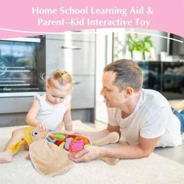 vocheer Human Body Anatomy Toy, Montessori Preschool Educational Organ Plush Toys for Kids, Science Learning Kits for Student, Body Organ Awareness Teaching Tools for Girls