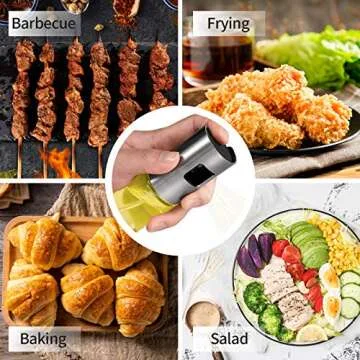 FONNOR Portable Olive Oil Sprayer - Healthier Cooking Tool