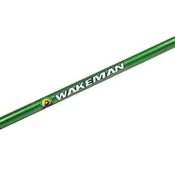 51-Inch Fishing Rod and Reel Combo with Tackle Set - Spincast Fishing Pole - Gear for Small Fish or Pond Reeling - Spawn Series by Wakeman (Green)