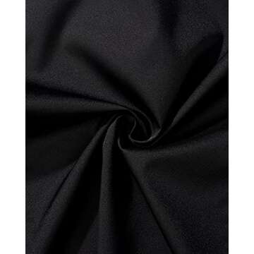 J.VER Men's Dress Shirts Solid Long Sleeve Stretch Wrinkle-Free Formal Shirt Business Casual Button Down Shirts