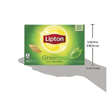 Lipton Green Tea - Refreshing and Antioxidant-Rich Beverage