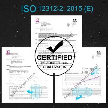 Biniki Solar Eclipse Glasses AAS Approved 2024 - CE & ISO Certified Safe Shades for Direct Sun Viewing(6 Packs), FR-2401