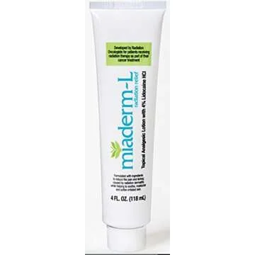 Miaderm-L Radiation Relief Lotion with 4% Lidocaine 4 Oz