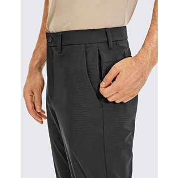 CRZ YOGA Men's All Day Comfy Golf Pants Lightweight Trousers