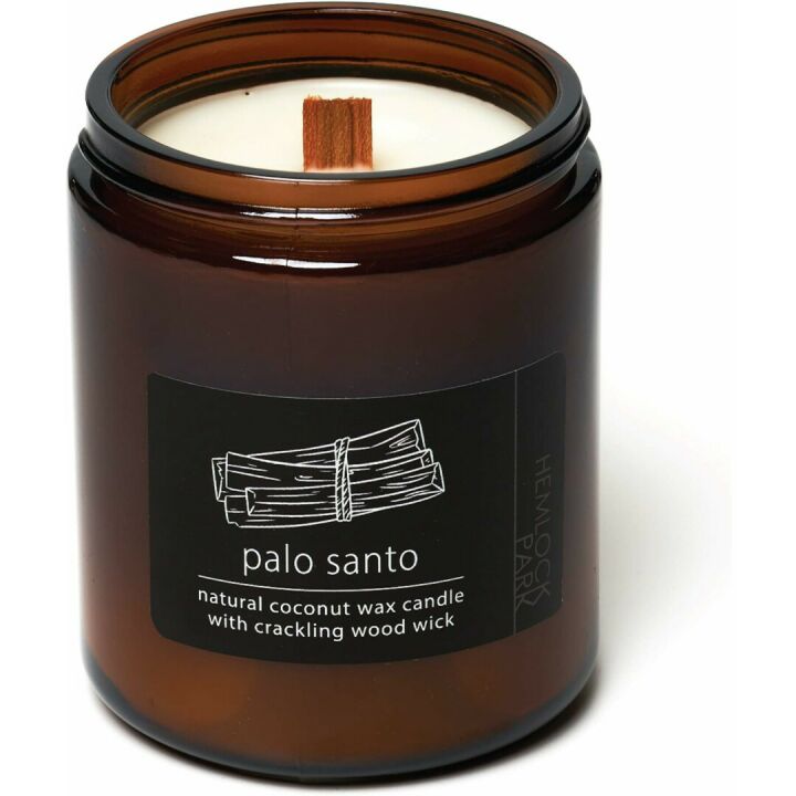 Crackling Wood Wick Candle - Hemlock Park 8 oz