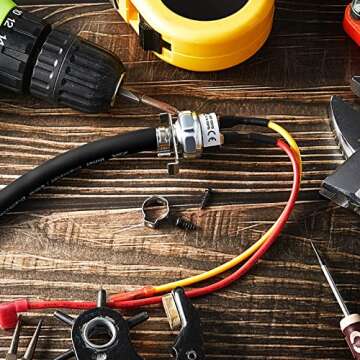 Flutesan Air Pressure Switch Air Compressor Switch 120-150 PSI Pressure Controller 120V AC Switch