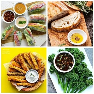 UIBFCWN 12 Pack Soy Sauce Dish Ideal for Dipping Sauces