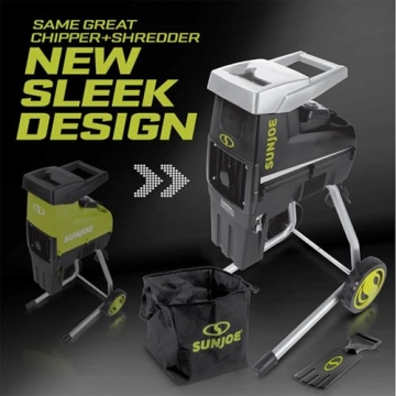 Sun Joe Electric Wood Chipper/Shredder for Gardeners