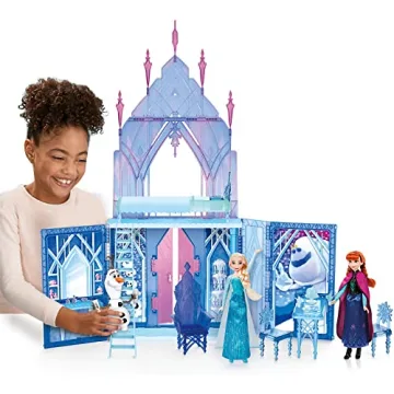 Disney Frozen Fold and Go Ice Palace Playset for Kids
