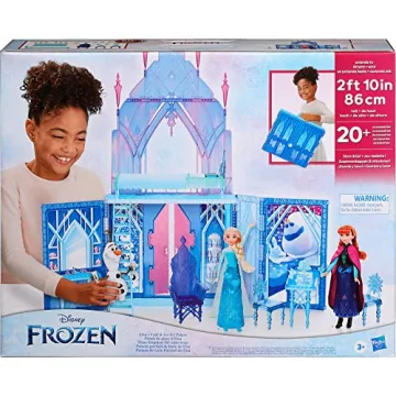 Disney Frozen Fold and Go Ice Palace Playset for Kids