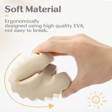 Erhuoxz Toddler Little Kids Slides Sandals, Kid Summer Slip On Slides Sandals,Beach Pool Anti-slip Water Shoes,Indoor Outdoor Lightweight Slippers Sandals for Boys and Girls