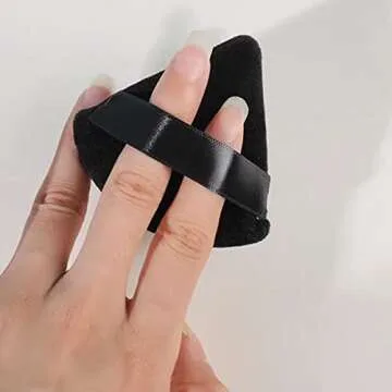 GXXMEI 30PCS Triangle Powder Puffs for Flawless Makeup