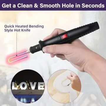 4 in 1 Foam Cutter Set, GOCHANGE Electric Cutting Machine Pen Tools Kit, 100-240V / 18W Styrofoam Cutting Pen With Electronic Voltage Transformer Adaptor