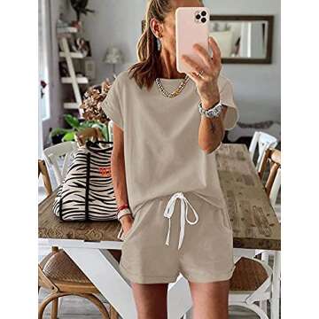 Summer Pajama Set for Women - Comfort & Style from MEROKEETY