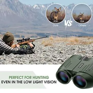 Lightweight 20X25 Compact Binoculars for All Ages