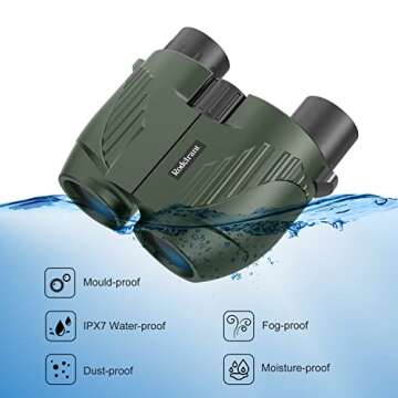 Lightweight 20X25 Compact Binoculars for All Ages