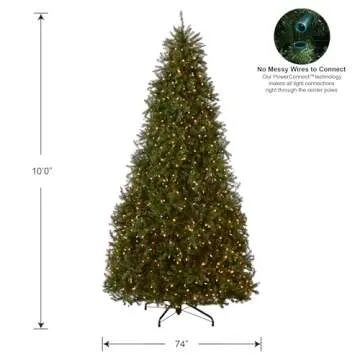 National Tree Company 10ft Pre-Lit Christmas Tree