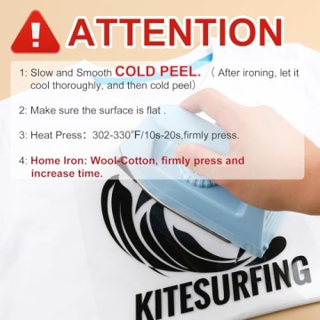 CAREGY Heat Transfer Vinyl for T-Shirts 12x30 Feet Roll