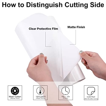 CAREGY Heat Transfer Vinyl for T-Shirts 12x30 Feet Roll