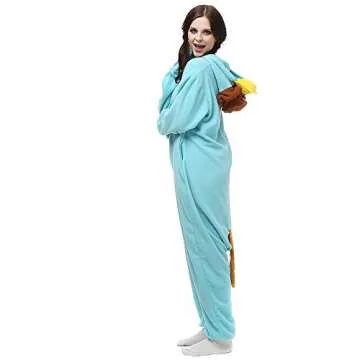 Wishliker Platypus Onesie Animal Pajamas for Cosplay