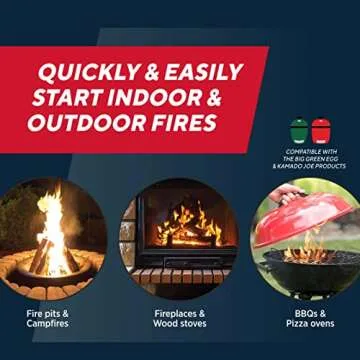 Rutland 50B Safe Lite Fire Starter Squares for Fireplaces, Grill Pits, Campfires, BBQ & Smokers - Longer Burn - 144 Squares