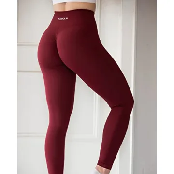 Aurola Seamless Scrunch Tights for Women Fitness Leggings