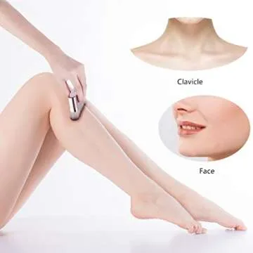 GOERTI Self Tanner Brush, Kabuki Brush for Body, Professional Body Makeup Brush for Flawless Leg Makeup, Bronzer Shimmer Glow Blend Brush, High Density Foundation Brush Makeup Brush for Cream