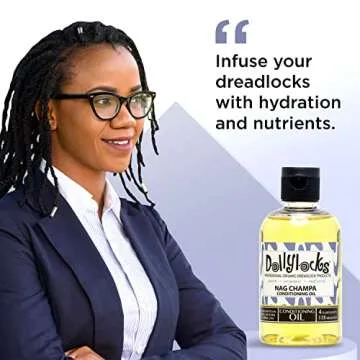 Dollylocks Conditioning Oil - Moisturizing Hair Oil for Dreadlocks