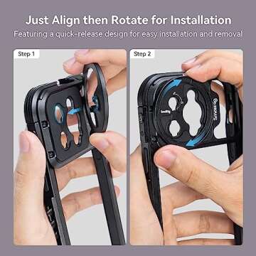 SmallRig Magnetic Filter Adapter for Phone Cage/Case - 3840C