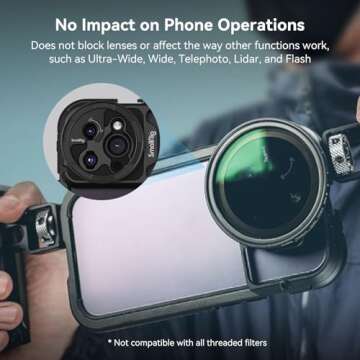 SmallRig Magnetic Filter Adapter for Phone Cage/Case - 3840C