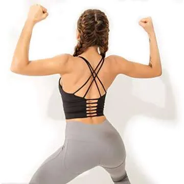 Stylish Longline Sports Bra with Support and Comfort